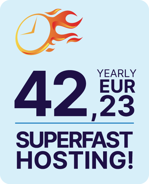 Super-fast web hosting